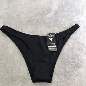 Cotton On Body Brazilian Bikini Bottom Black M New
